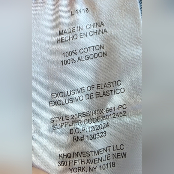 Roxy Girls Smocked Denim Dress Size 14/16 Coastal Cowgirl Boho Mini - Picture 9 of 9